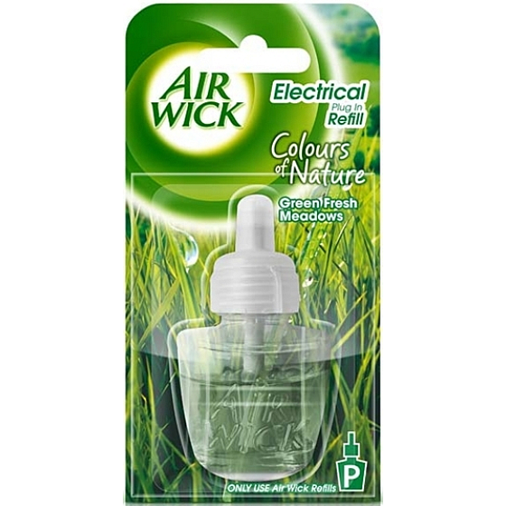 Air Wick Green fresh meadow electric air freshener refill 19 ml