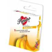 Pepino Banana condom made from natural latex 3 pieces
