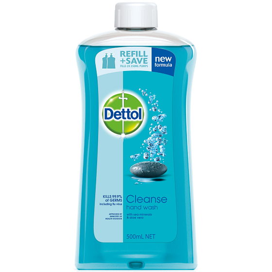 Dettol Sea minerals antibacterial soap refill 500 ml