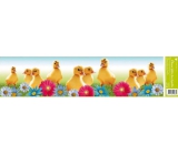 Window foil without glue strip Easter animals ducks colorful flowers 1 piece