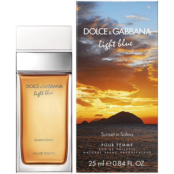Dolce & Gabbana Light Blue Sunset in Salina Eau de Toilette for Women 25 ml