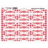 Arch Spice stickers with red ornament Untitled - for additional description (eg for teas, special spices)