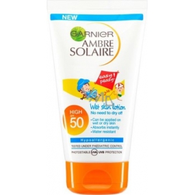 Garnier Ambre Solaire Resisto SPF50 waterproof protective cream for children 50 ml