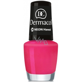 Dermacol Neon Polish Neon nail polish 24 Hawaii 5 ml