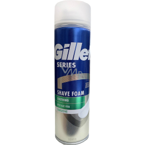 Gillette Series Sensitive shaving foam for men 250 ml