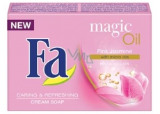 Fa Magic Oil Pink Jasmine Scent krémové toaletní mýdlo 90 g