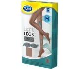 Scholl Light Legs Kompresní punčochové kalhoty M hnědé 20 den pomáhají zabraňovat pocitu únavy nohou a snižují pocit těžkých nohou