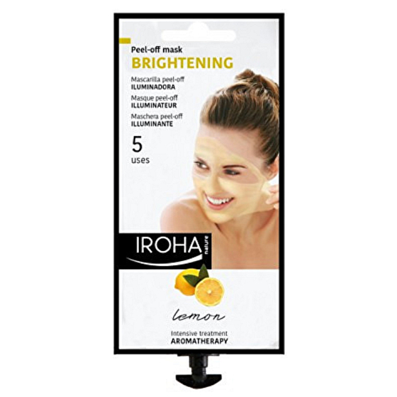 Iroha Brightening Brightening aromatherapy peeling mask with lemon 25 g