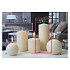 Lima Ice pastel candle creme cylinder 80 x 200 mm 1 piece