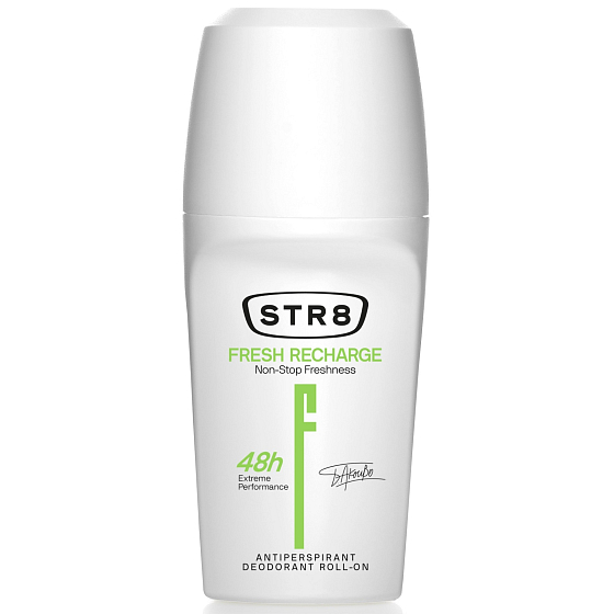 Str8 Fresh Recharge ball antiperspirant deodorant roll-on for men 50 ml