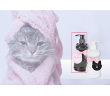 NeoCos Cat black gentle liquid soap dispenser 240 ml