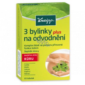 Kneipp 3 herbs for dehydration 60 tablets