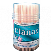 Clanax Double-Sided Toothpicks in a Jar 350 Pieces