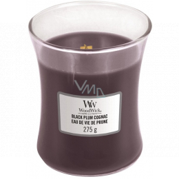 WoodWick Black Plum Cognac - Black plum cognac scented