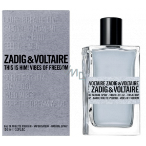 Zadig & Voltaire This is Him! Vibes of Freedom Eau de Toilette for men 50 ml