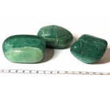 Aventurine green Tumbled natural stone 160 - 220 g, 1 piece, lucky stone