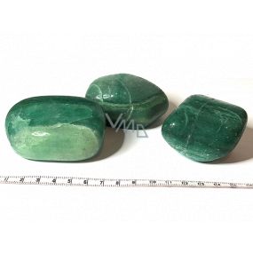 Aventurine green Tumbled natural stone 160 - 220 g, 1 piece, lucky stone