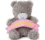 Me To You Congratulations Bear with pink ribbon 10,5 cm