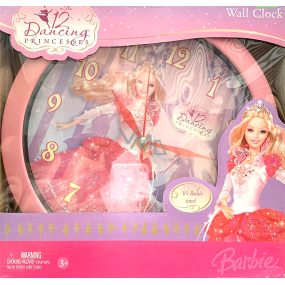 Mattel Barbie 12 Dancing Princesses Wall Clock 28 cm