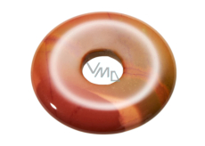 Mokait Donut natural stone 30 mm, motivational stone, motivational stone