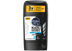 Nivea Men Black & White Invisible Fresh antiperspirant stick for men 50 ml