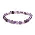 Quartz Phantom bracelet elastic, natural stone ball 6 mm / 16 - 17 cm, the most perfect healer