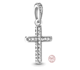 Charm Sterling silver 925 Religious charms Cross, pendant for bracelet religion