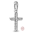 Charm Sterling silver 925 Religious charms Cross, pendant for bracelet religion