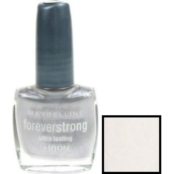 Maybelline Forever Strong Ultra Lasting Nail Polish 71 Pure White 10 ml