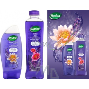 Radox Relaxing shower gel 250 ml + bath foam 500 ml, cosmetic set