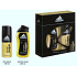 Adidas Victory League deodorant spray for men 150 ml + shower gel 250 ml, cosmetic set