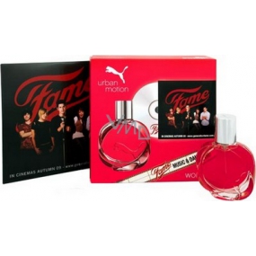 Puma Urban Motion Woman eau de toilette 20 ml + DVD, gift set