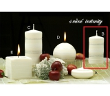 Lima Winter glitter Intimity scented candle cylinder 50 x 100 mm 1 piece