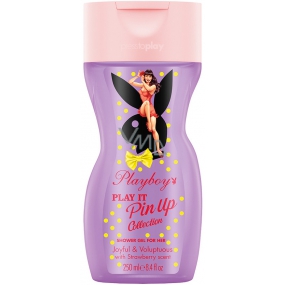 Playboy Play It Pin Up Collection 2 shower gel for women 250 ml