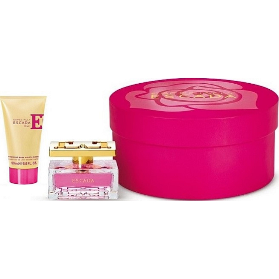 Escada Especially Elixir perfumed water 75 ml + body lotion 50 ml, gift set