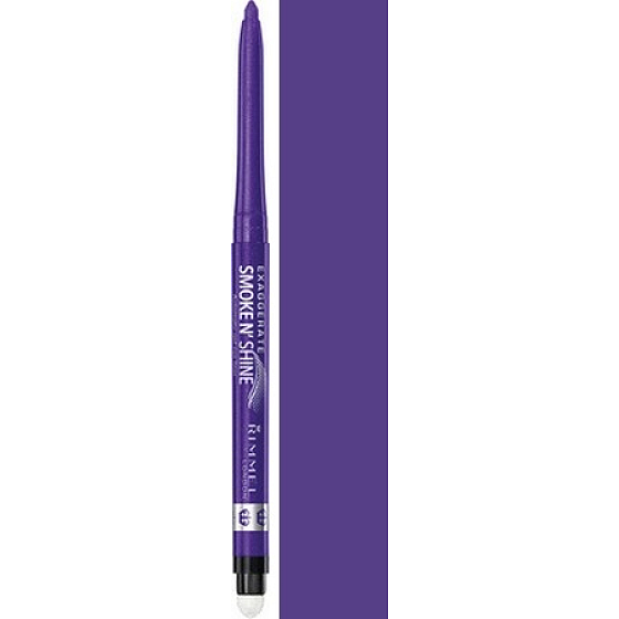 Rimmel London Exaggerate Smoke & Shine automatic waterproof eye pencil 003 Purple Craze 0.28 g