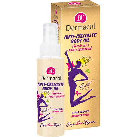 Dermacol Enja Anti-Cellulite & Anti-Stretch massage body oil against cellulite and stretch marks 100 ml