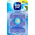 Ambi Pur Fresh & Shine 2 in 1 Fresh Water & Mint toilet block refill 3 x 55 ml