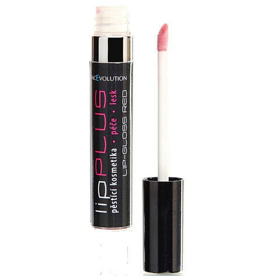 FacEvolution LipPlus Red Nourishing, Smoothing, Moisturizing Lip Gloss Raspberry Tint 5 ml