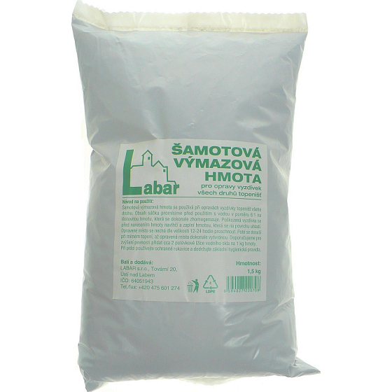 Labar Chamotte Erasing Compound Refractory 1.5 kg
