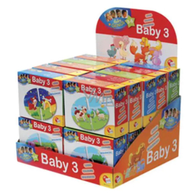 Baby Genius 3in1 Pups and Parents Puzzle 16 pieces, various types, recommended age 3+