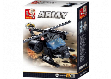 EP Line Sluban Army 9v1, Bitevní vrtulník stavebnice, 93 dílků, doporučený věk 6+