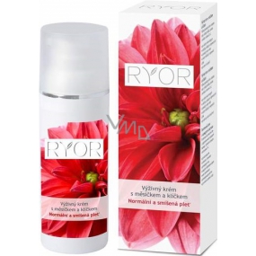 Ryor Calendula and Wheat Germ Nourishing Cream for Normal and Combination Skin 50 ml