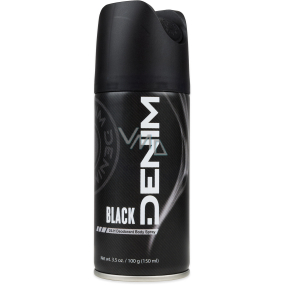 Denim Black deodorant spray for men 150 ml