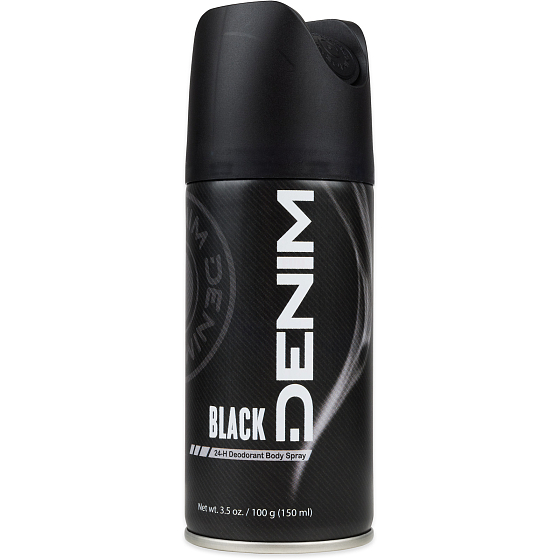 Denim Black deodorant spray for men 150 ml