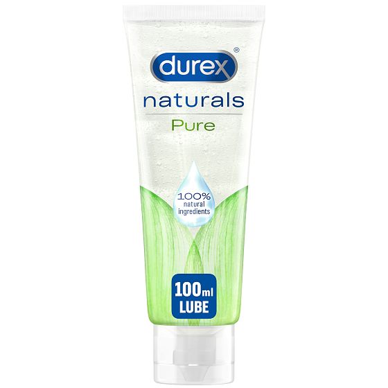 Durex Naturals Pure intimate lubricant gel with only natural ingredients 100 ml