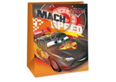 Ditipo Gift paper bag 33 x 10.2 x 45.7 cm Disney Cars Mach Speed