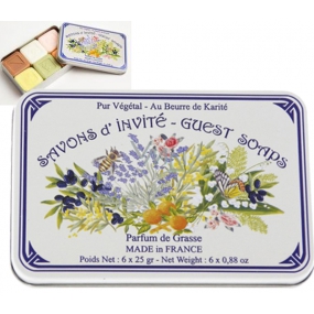Le Blanc Savons D Invite natural soap solid in box 6 x 25 g