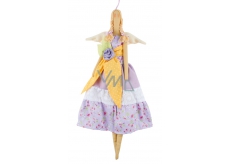Angel fabric violet 47 cm