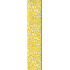 Nekupto Gift wrapping paper 70 x 150 cm Yellow with flowers